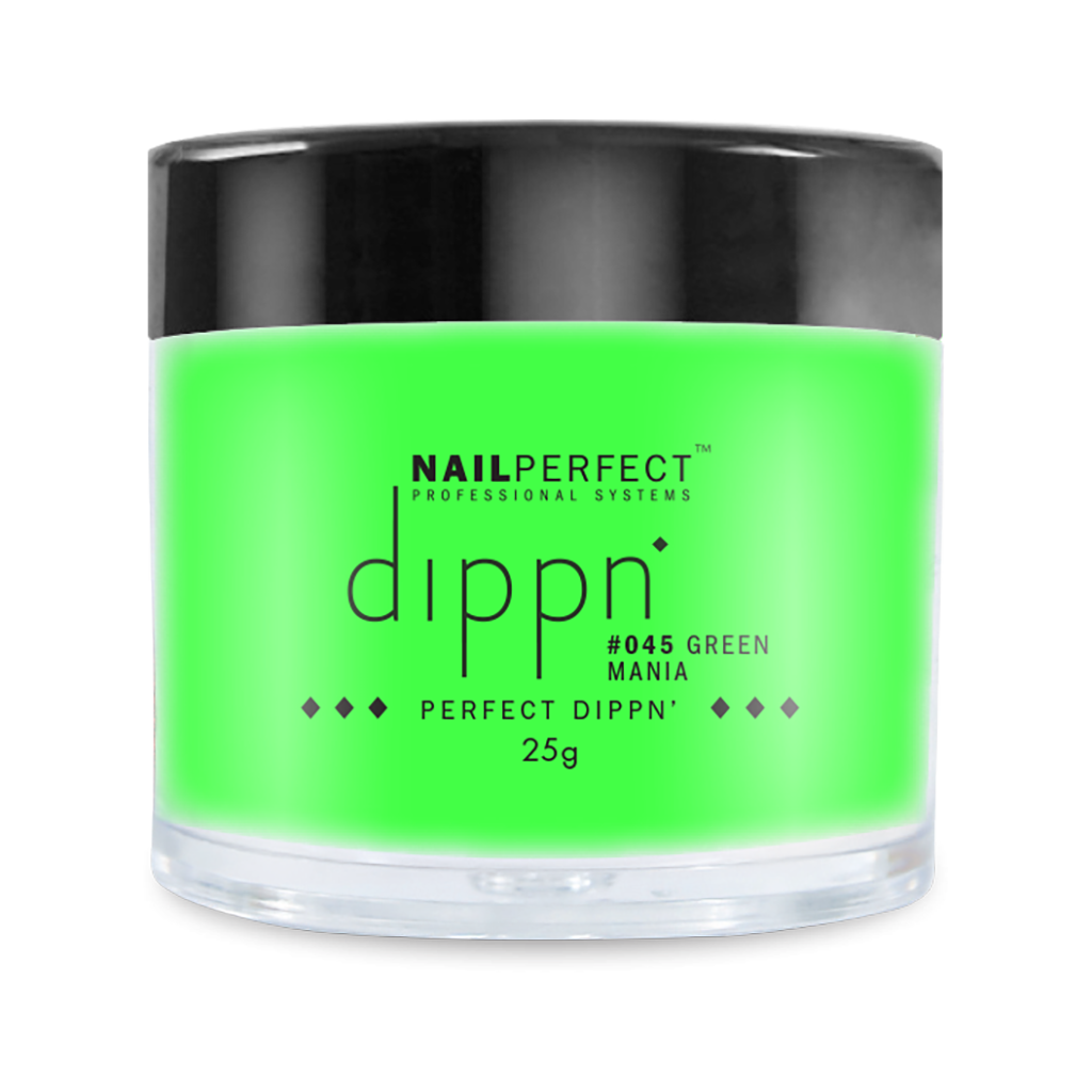 Nail Perfect Dippn' Väripulveri, Green Mania #045