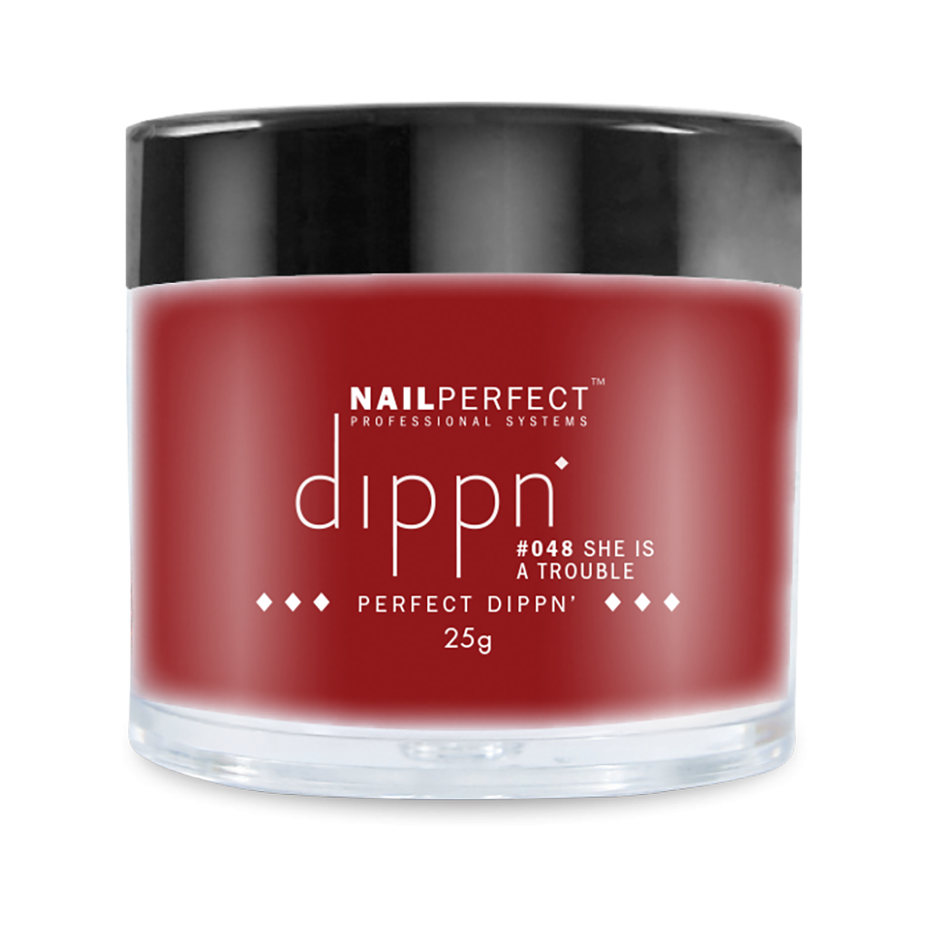 Nail Perfect Dippn' Väripulveri, She Is A Trouble #048