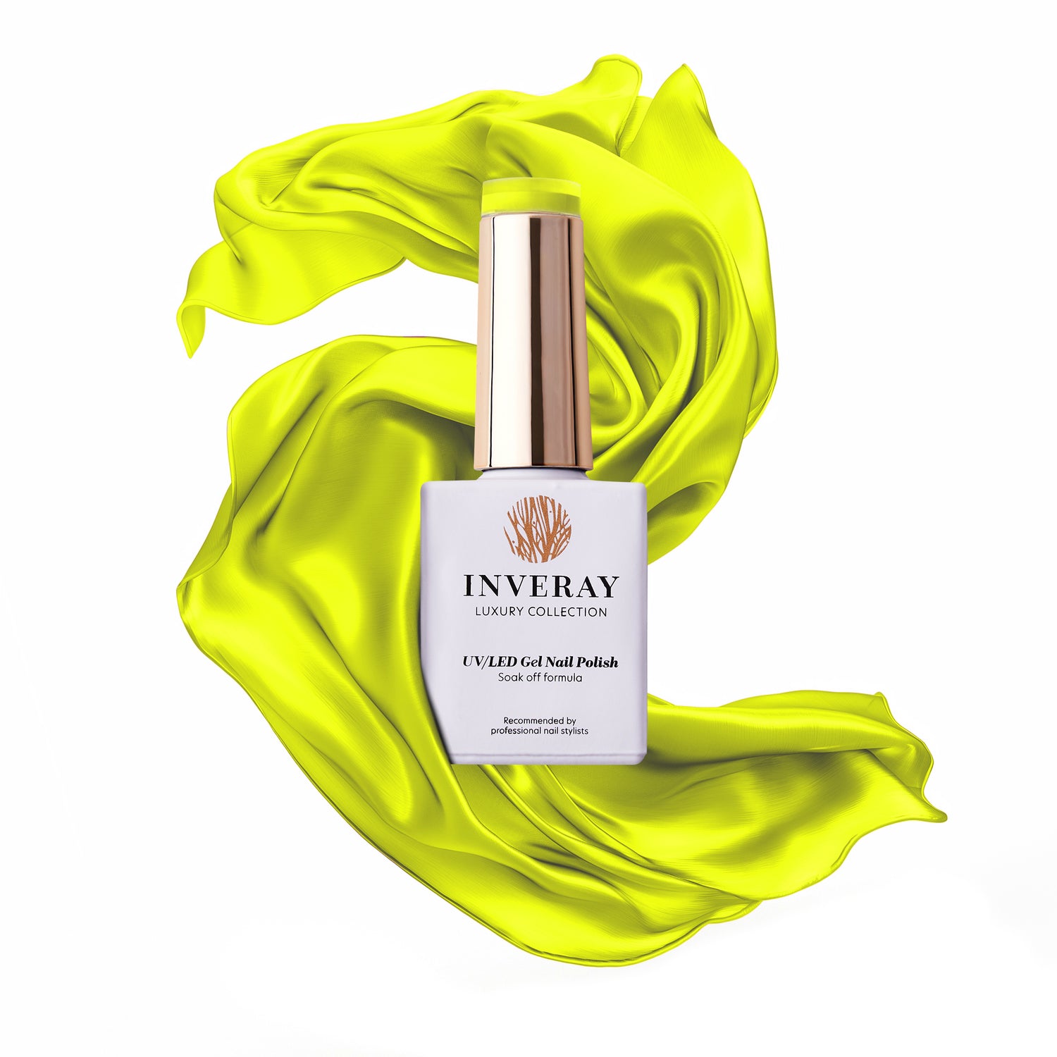 Inveray Luxury Gel Polish, Electric Yellow