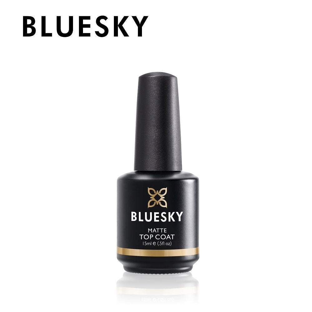 Bluesky Matte Top Geelipäällyslakka SISÄLTÄÄ TPO