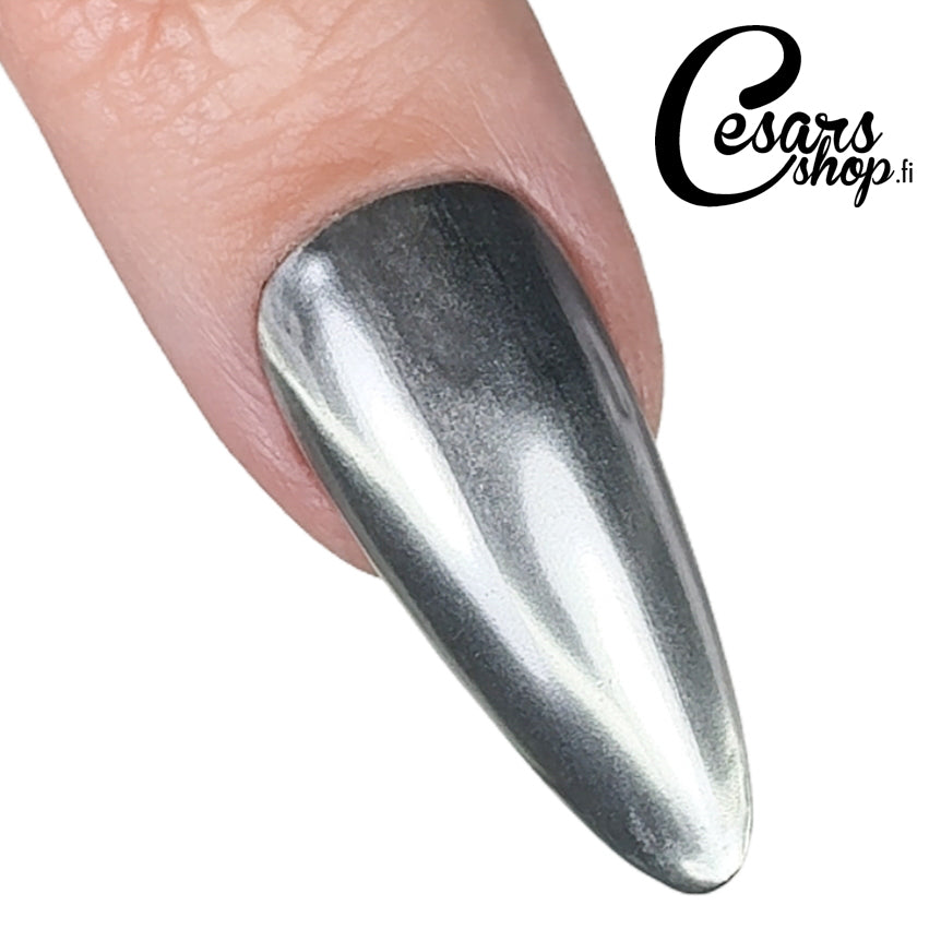 Bluesky Gel Polish, Silver Metallic