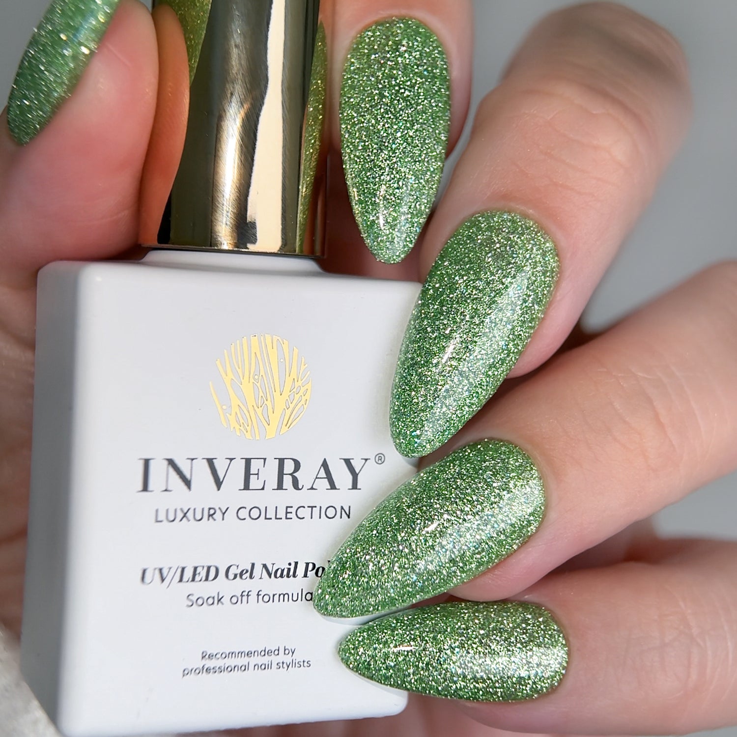 Inveray Luxury Gel Polish, 261 Artemis' Emerald