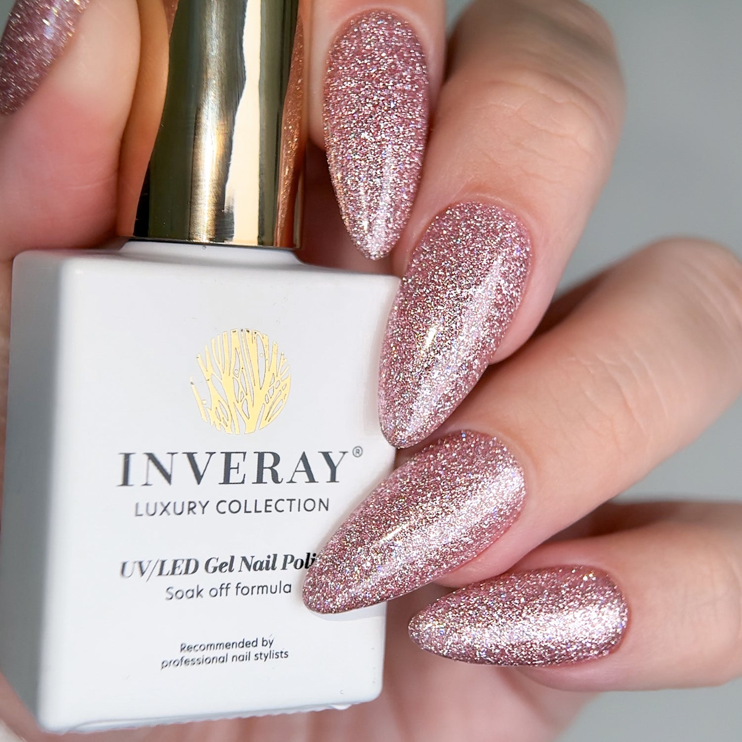 Inveray Luxury Gel Polish, 262 Aphrodite's Sparks