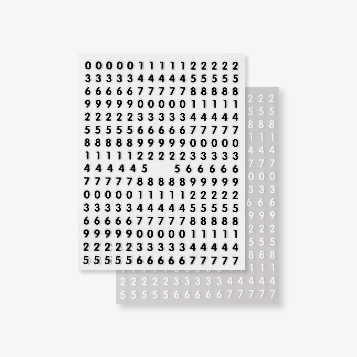 Nail Stickers, Numbers