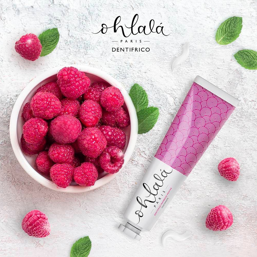 Ohlalá Hammastahna Raspberry Mint 75ml