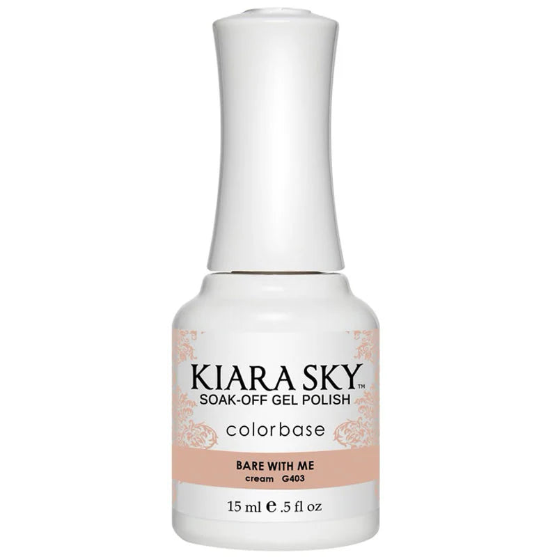 Kiara Sky Gel Polish, Bare Skin