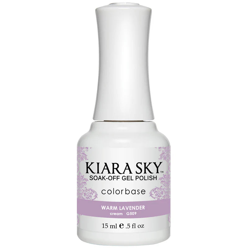 Kiara Sky Gel Polish, Warm Lavender