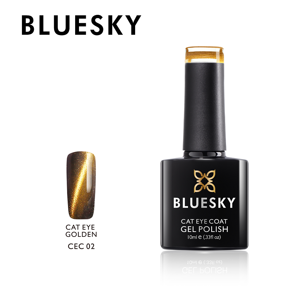 Bluesky Magnetic Gel Polish, Golden