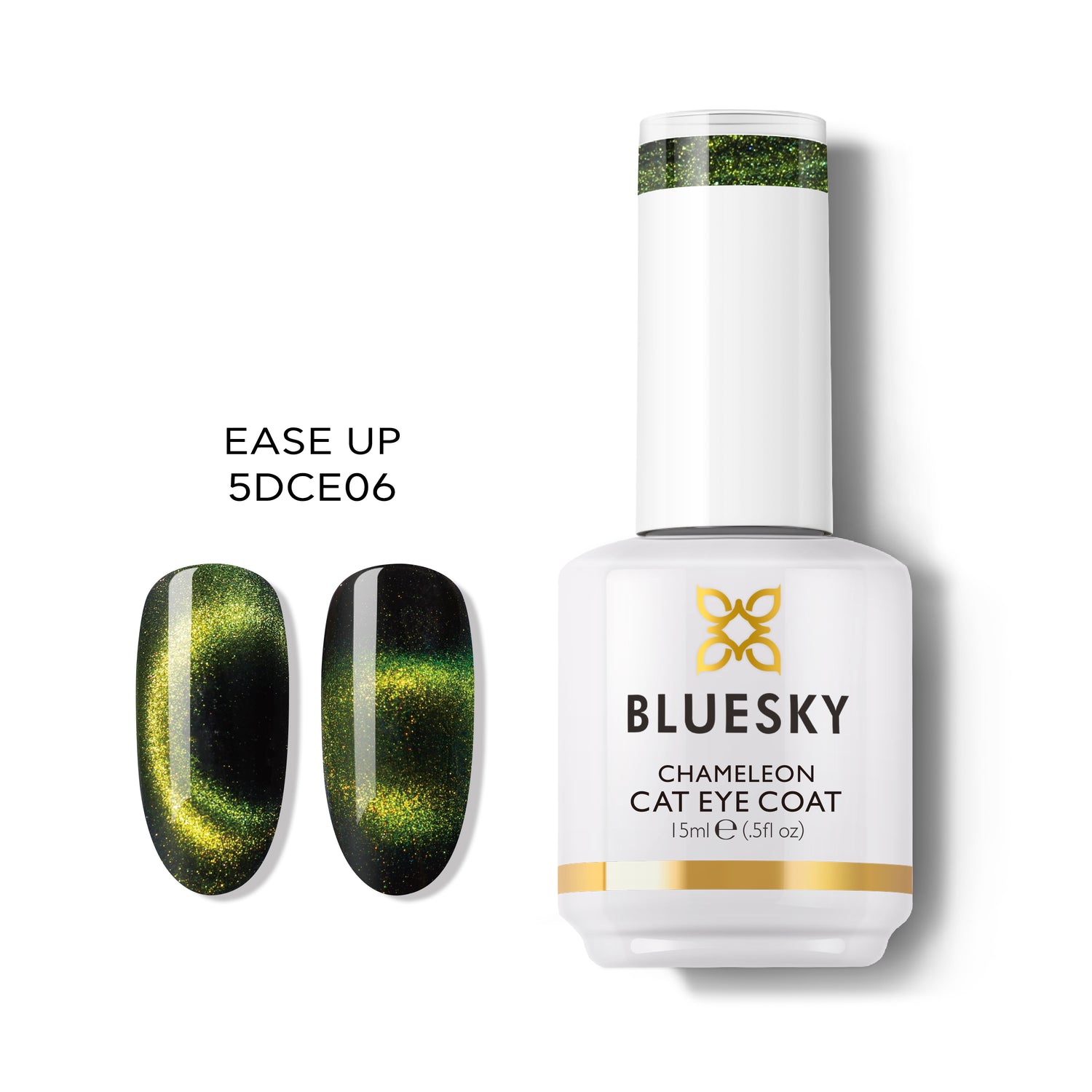 Bluesky Magnetic Gel Polish, Ease Up