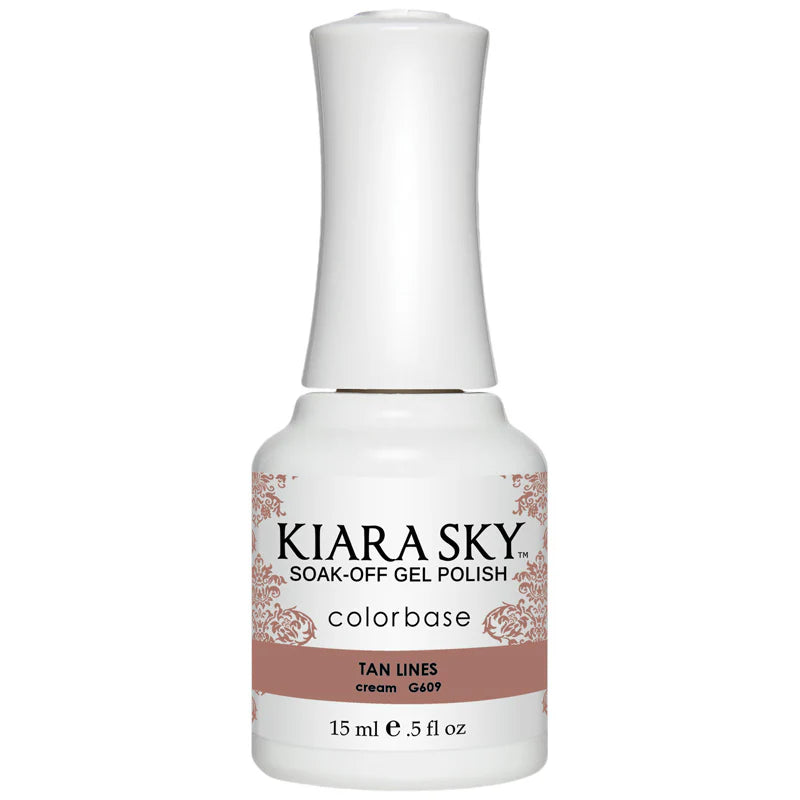 Kiara Sky Gel Polish, Tan Lines