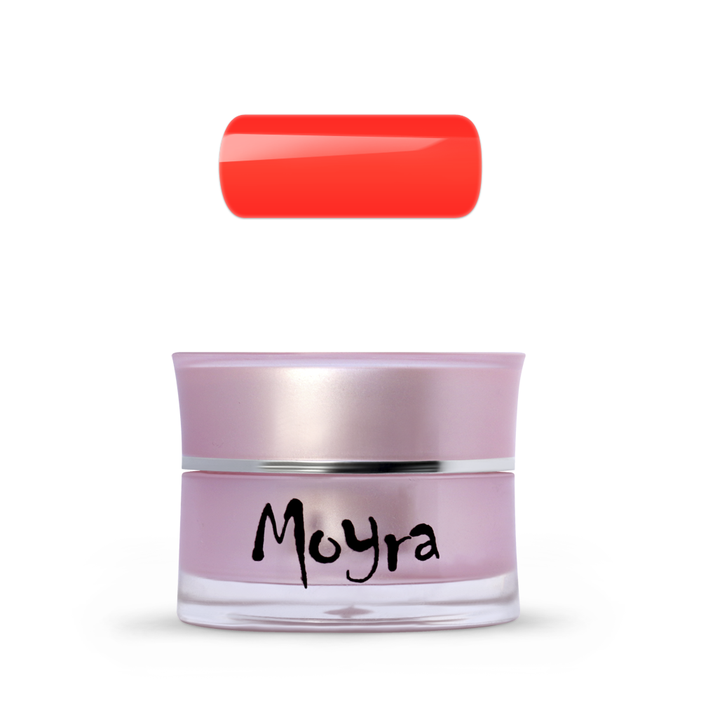 Moyra Supershine Color Gel, Vivid orange red