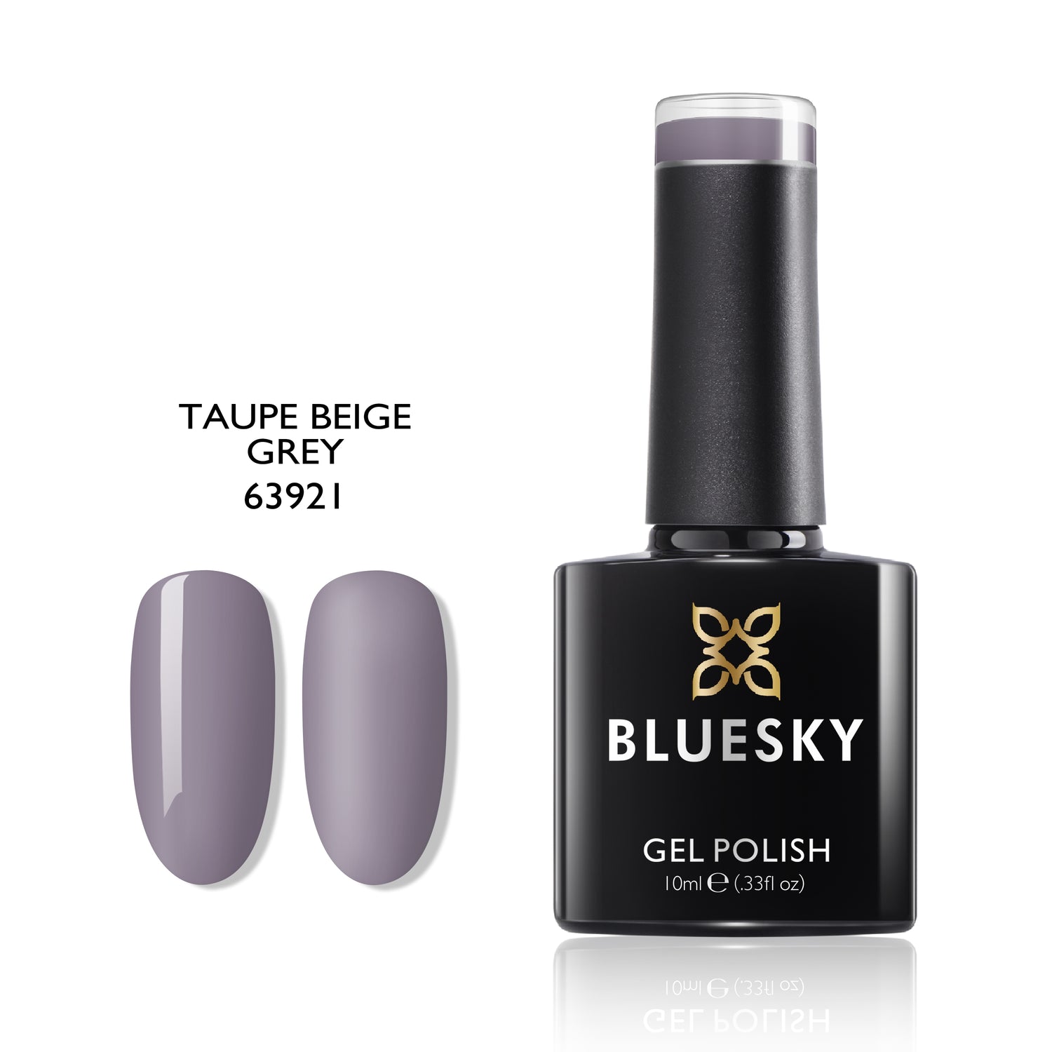 Bluesky Gel Polish, Taupe Beige Grey