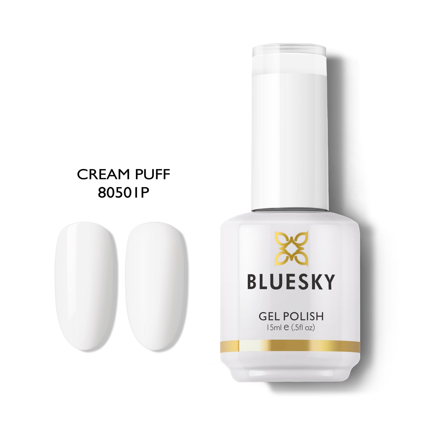 Bluesky Gel Polish, Cream Puff