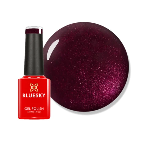 Bluesky Gel Polish, Dark Lava