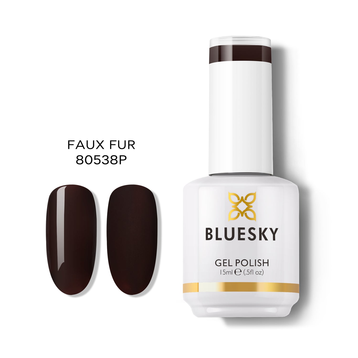 Bluesky Gel Polish, Faux Fur