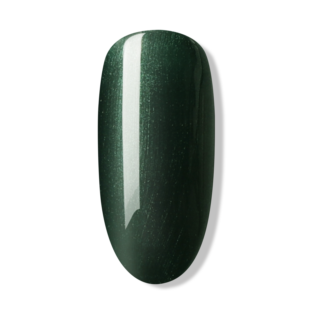 Bluesky Gel Polish, Dark Green Sparkle