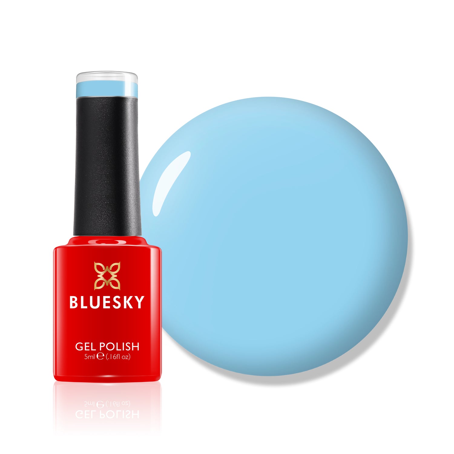 Bluesky Gel Polish, Blue Splash