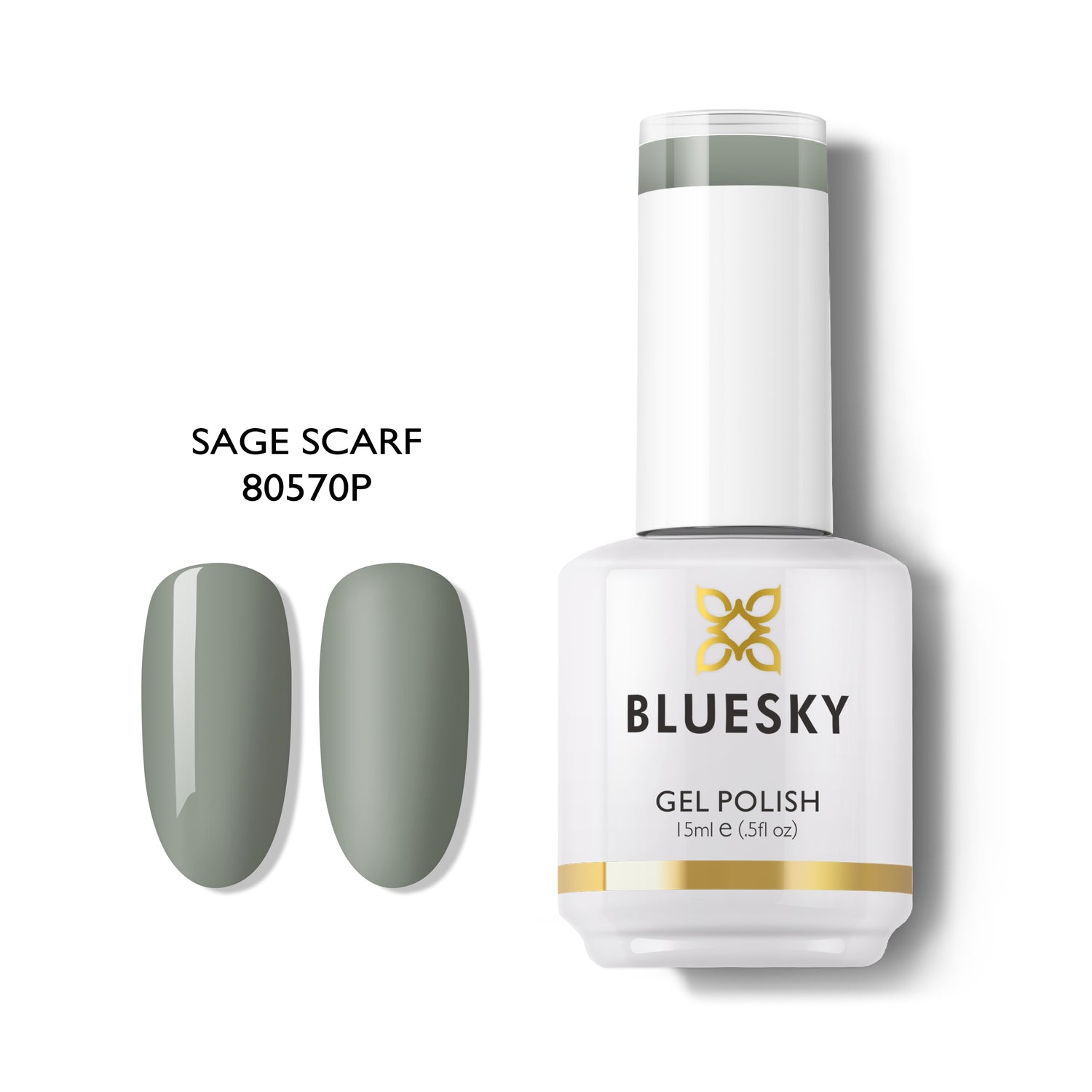 Bluesky Gel Polish, Sage Scarf