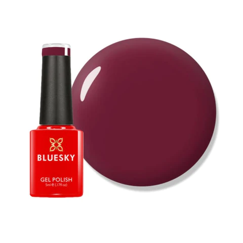 Bluesky Gel Polish, Oxblood