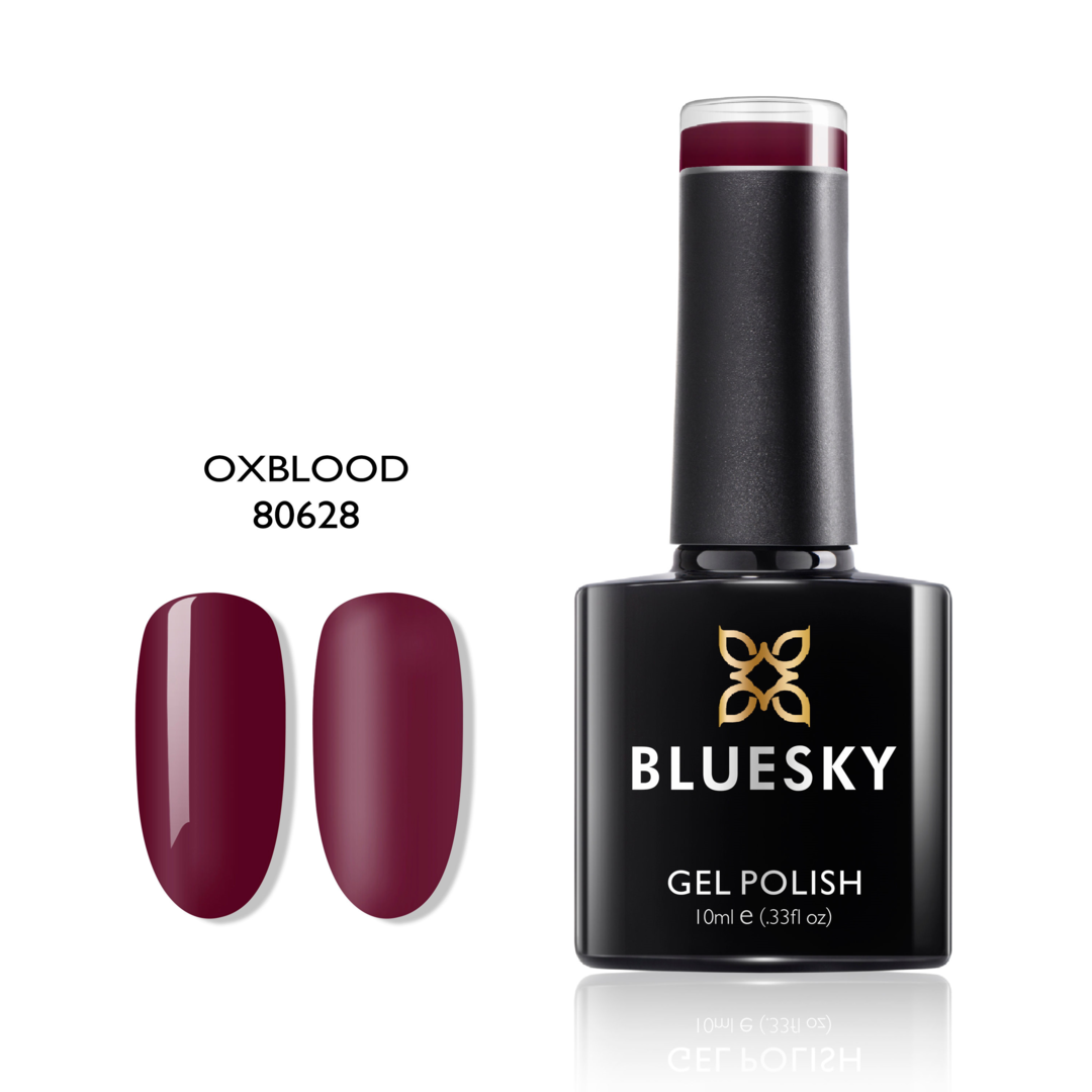 Bluesky Gel Polish, Oxblood
