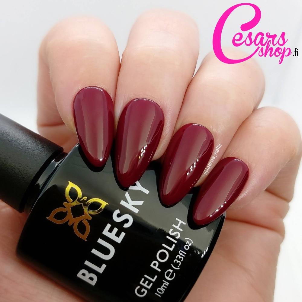 Bluesky Gel Polish, Oxblood