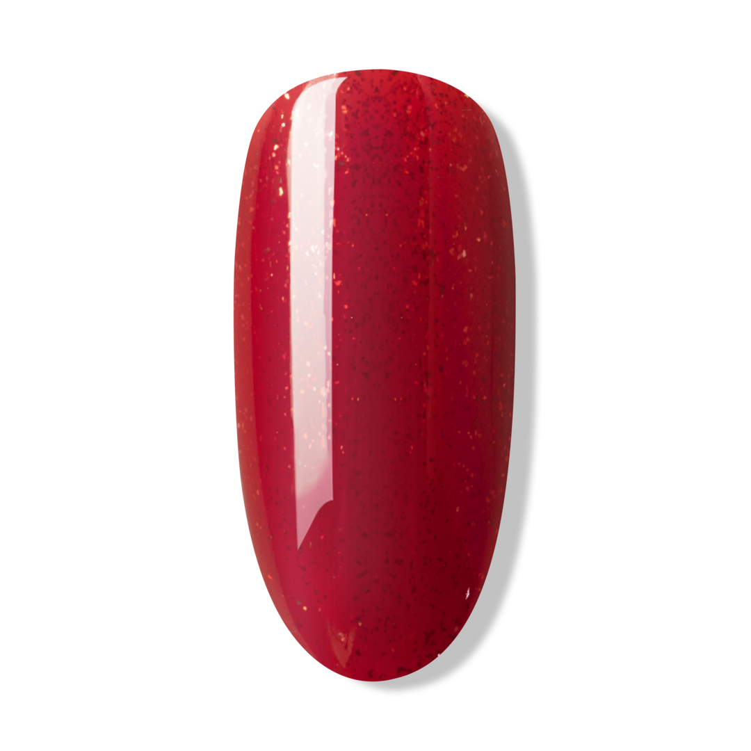 Bluesky Gel Polish, Red Glimmer