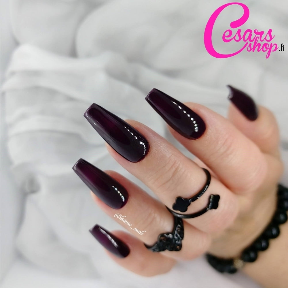 Bluesky Gel Polish, Burgundy Brown