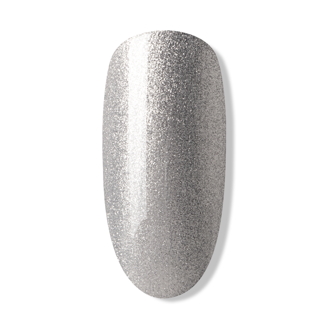 Bluesky Gel Polish, Silver Glitter