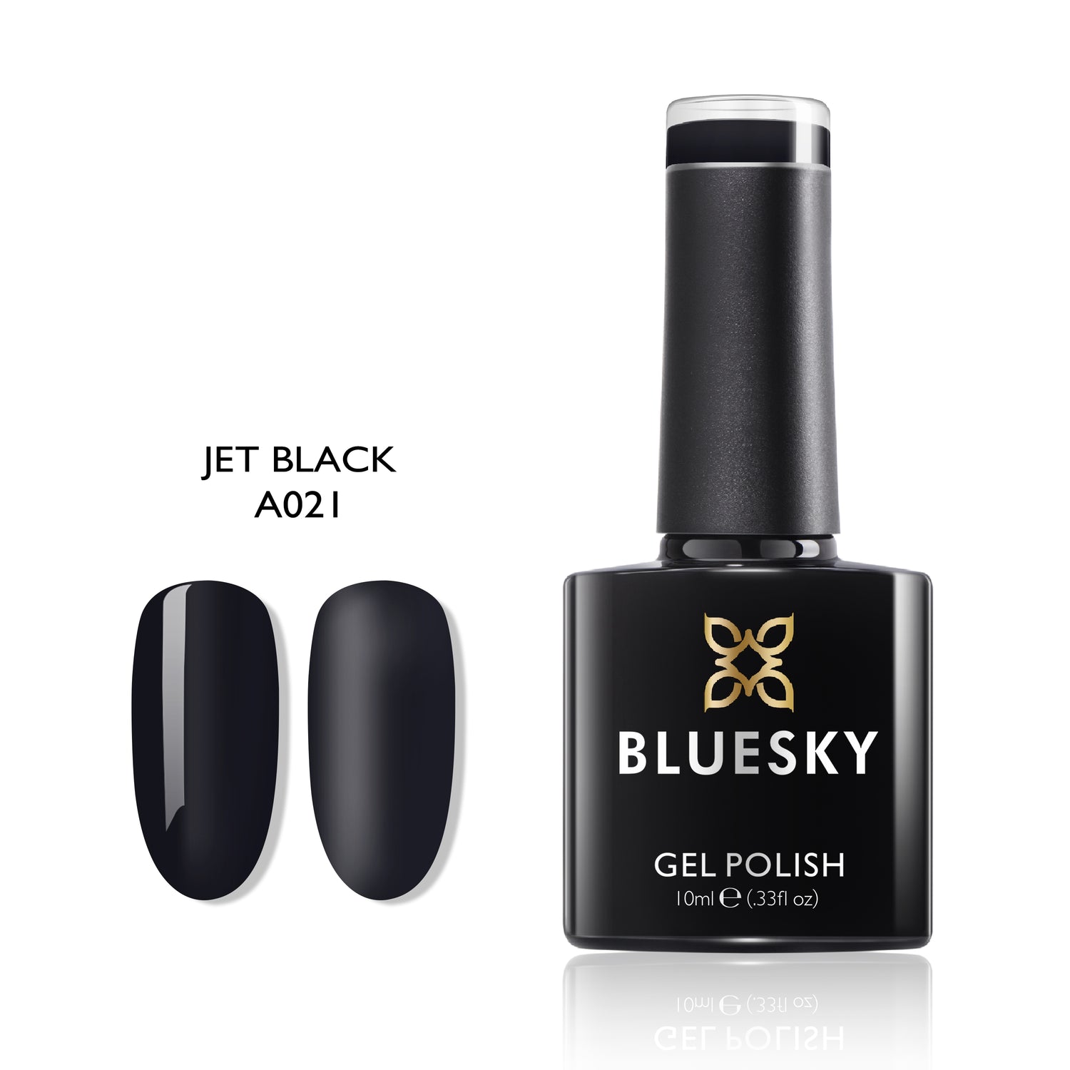 Bluesky Gel Polish, Jet Black