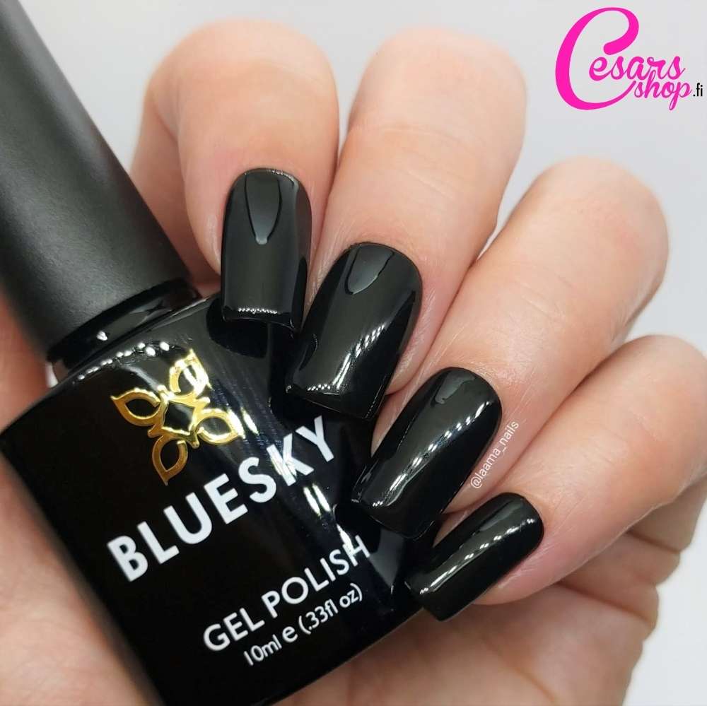Bluesky Gel Polish, Jet Black