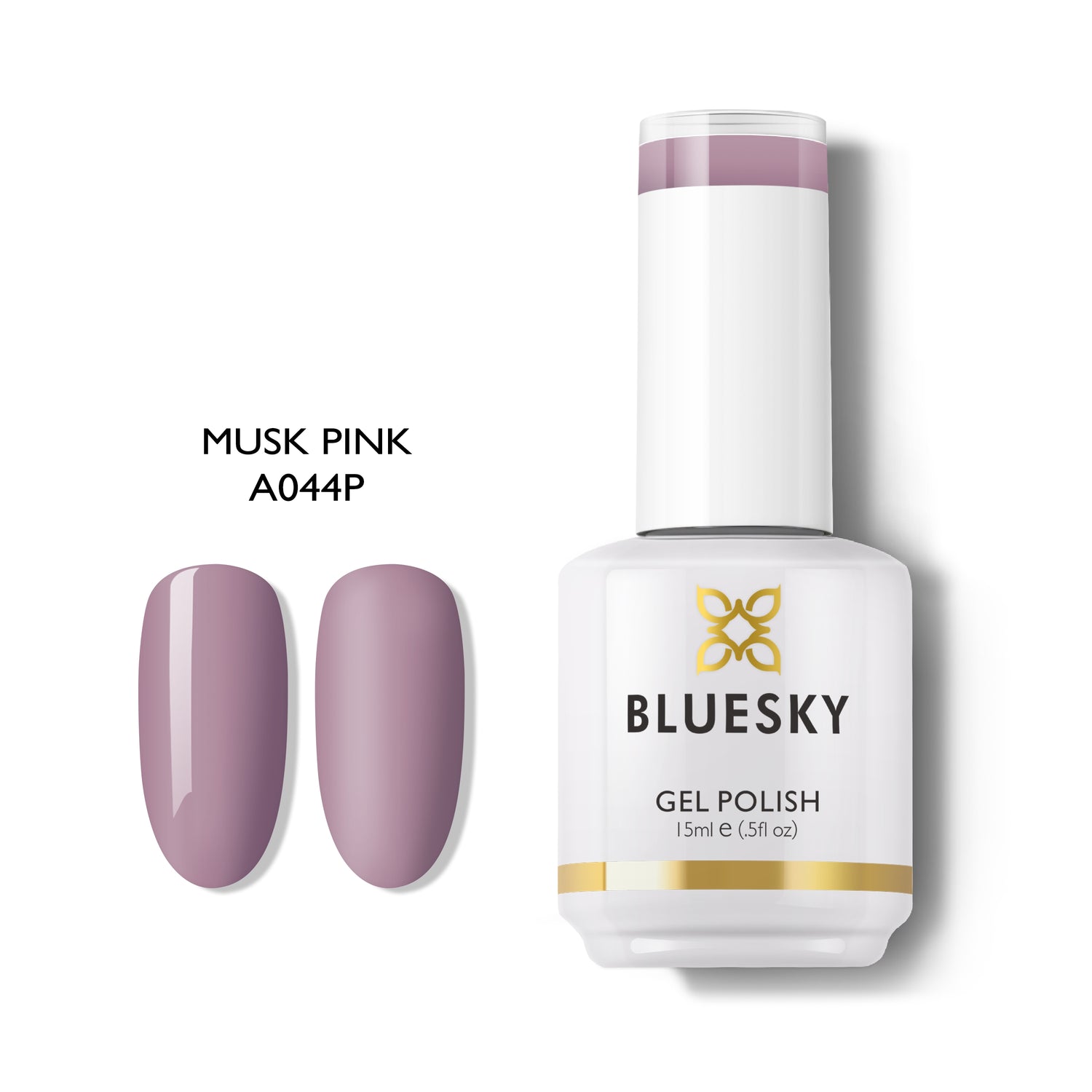 Bluesky Gel Polish, Musk Pink