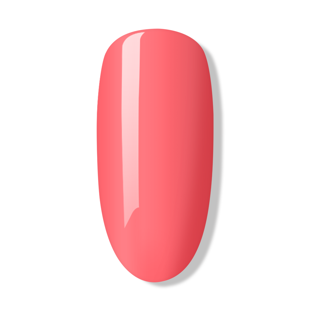 Bluesky Gel Polish, Pink Neon Coral