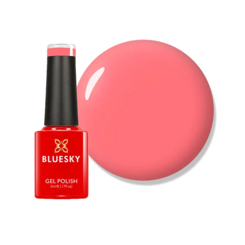 Bluesky Gel Polish, Pink Neon Coral