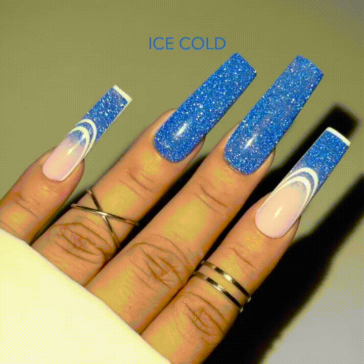 Kiara Sky Diamond FX Acrylic Powder 56g, Ice Cold