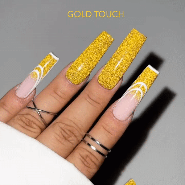 Kiara Sky Diamond FX Akryylipulveri 56g, Gold Touch