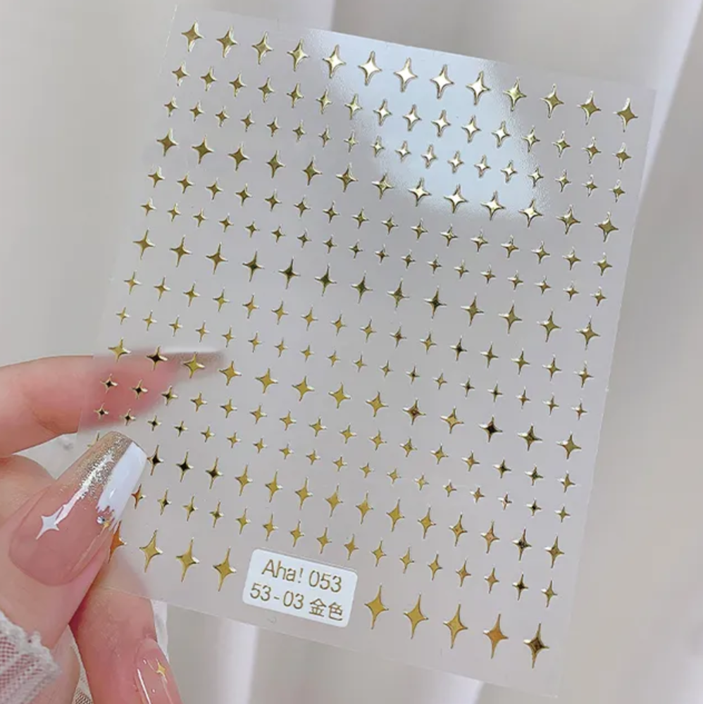 Aha! Kynsitarrat, Sparkles Gold 053