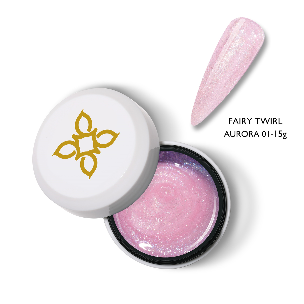 Bluesky Aurora Builder Gel Rakennegeeli, Fairy Twirl 01