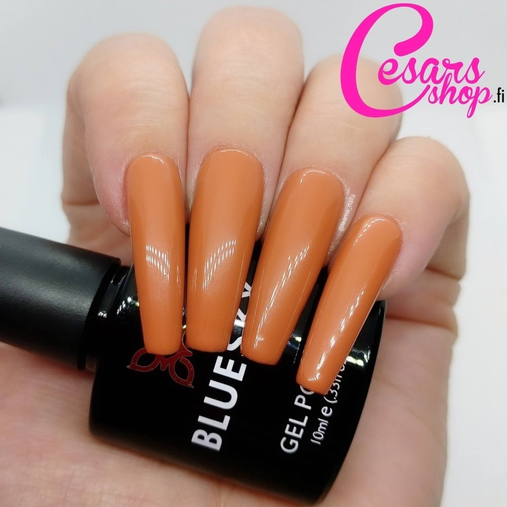 Bluesky Gel Polish, After Dark Orange
