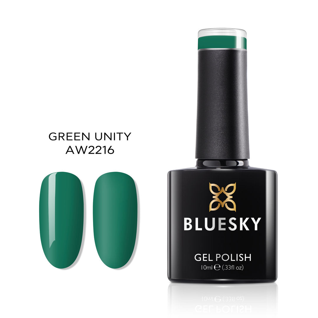 Bluesky Gel Polish, Green Unity