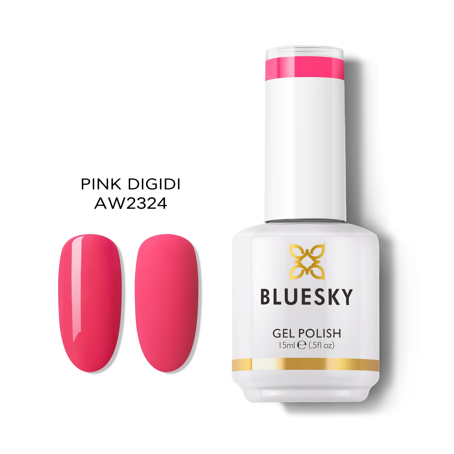 Bluesky Gel Polish, Pink Digidi