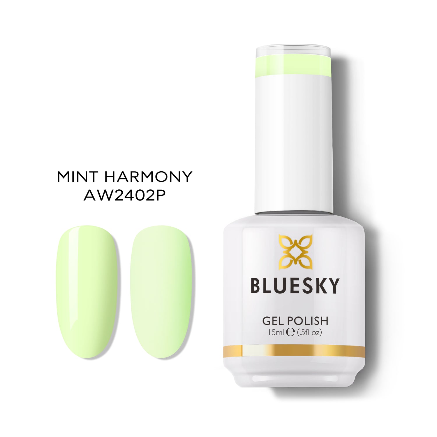Bluesky Gel Polish, Mint Harmony