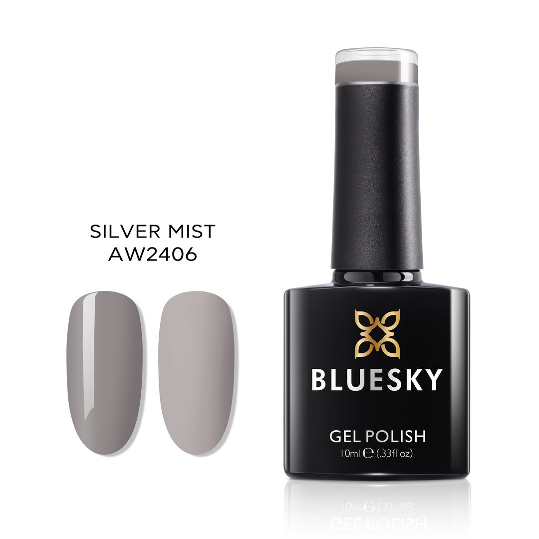 Bluesky Gel Polish, Silver Mist