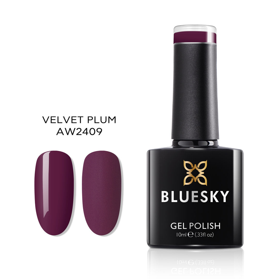 Bluesky Gel Polish, Velvet Plum