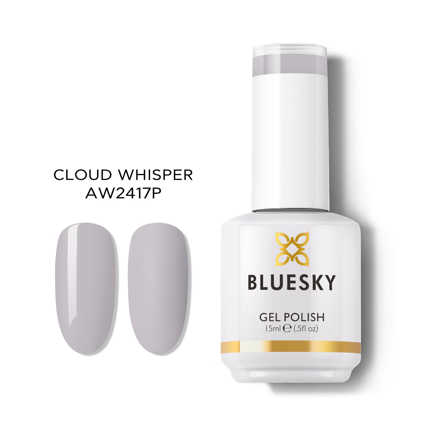 Bluesky Gel Polish, Cloud Whisper
