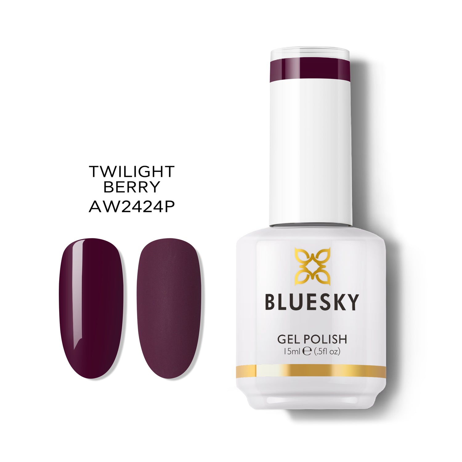 Bluesky Gel Polish, Twilight Berry