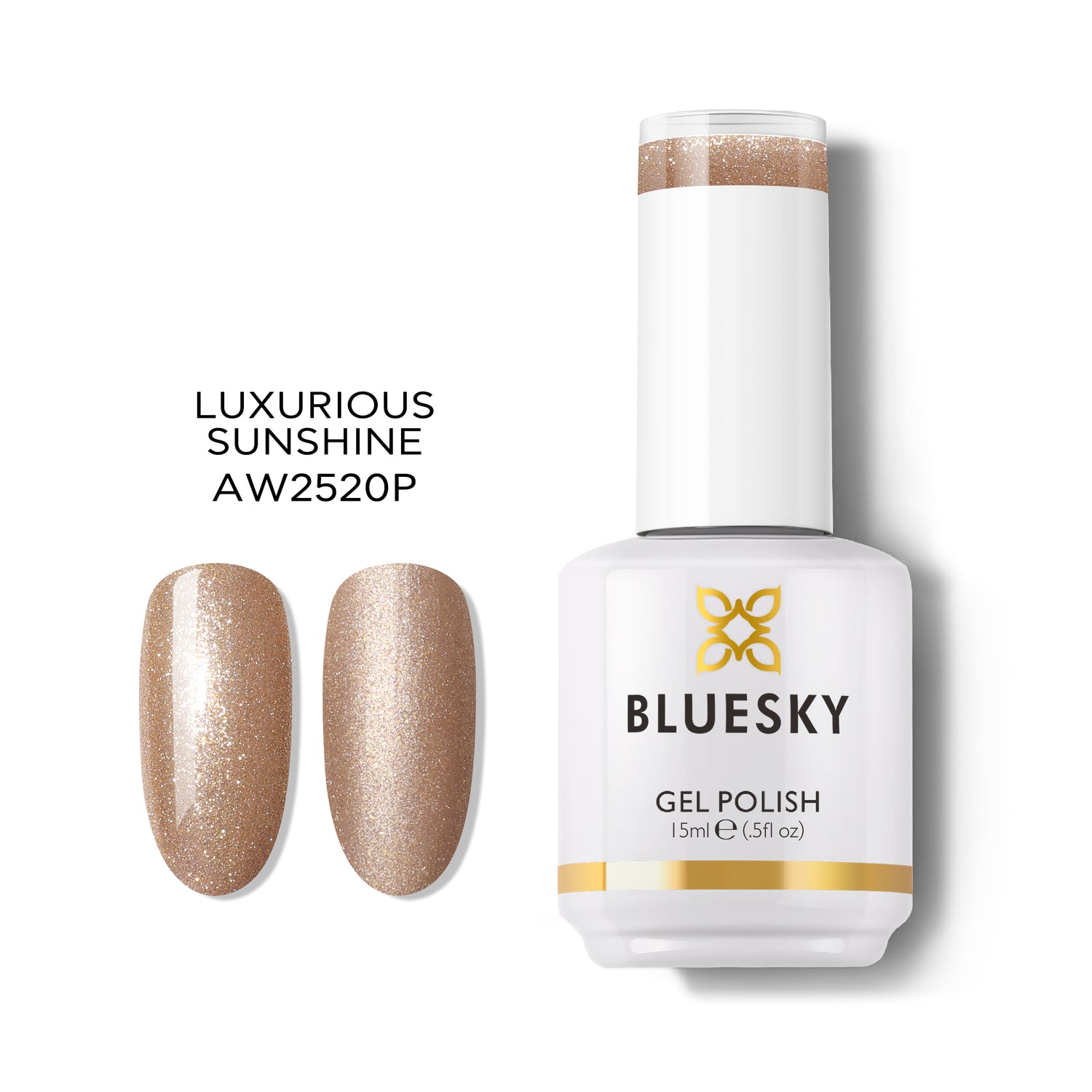Bluesky Gel Polish, Luxurious Sunshine