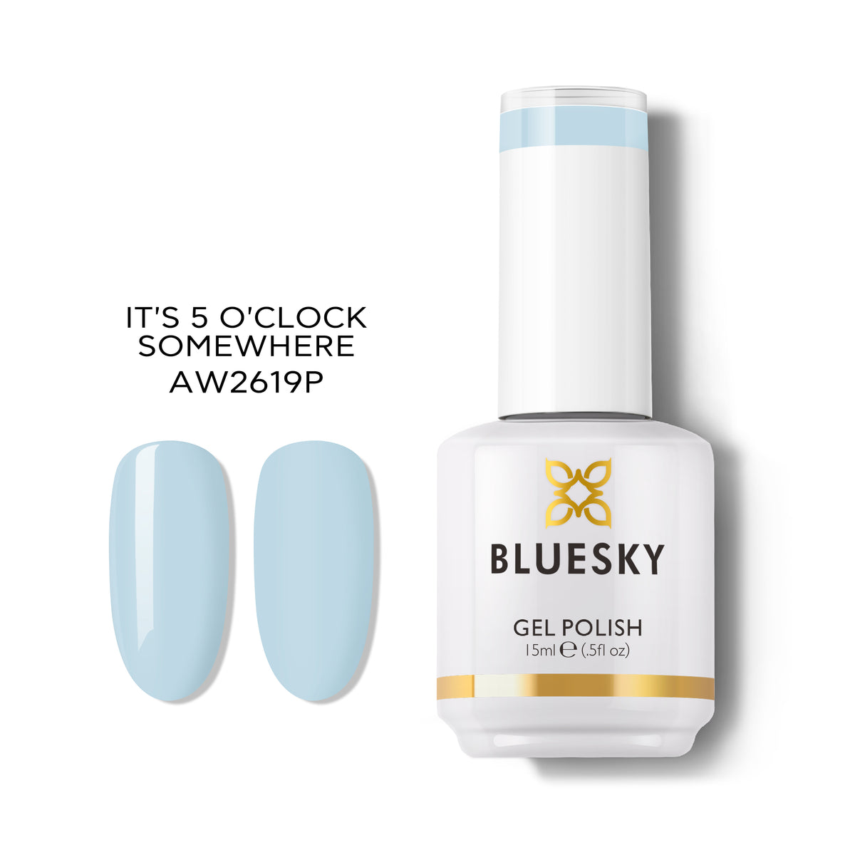 Bluesky Gel Polish, It's 5 O'Clock Somewhere