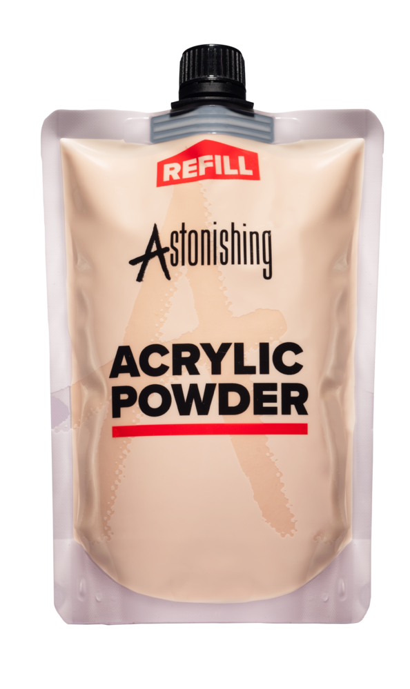 Astonishing Nails Acrylic Powder, Cover Peach