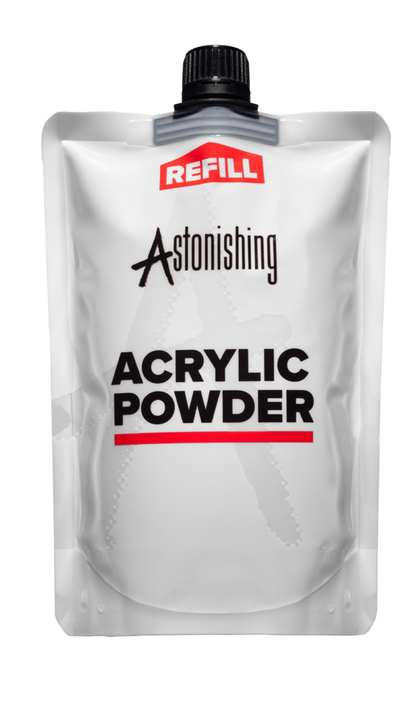 Astonishing Nails Acrylic Powder, Global White
