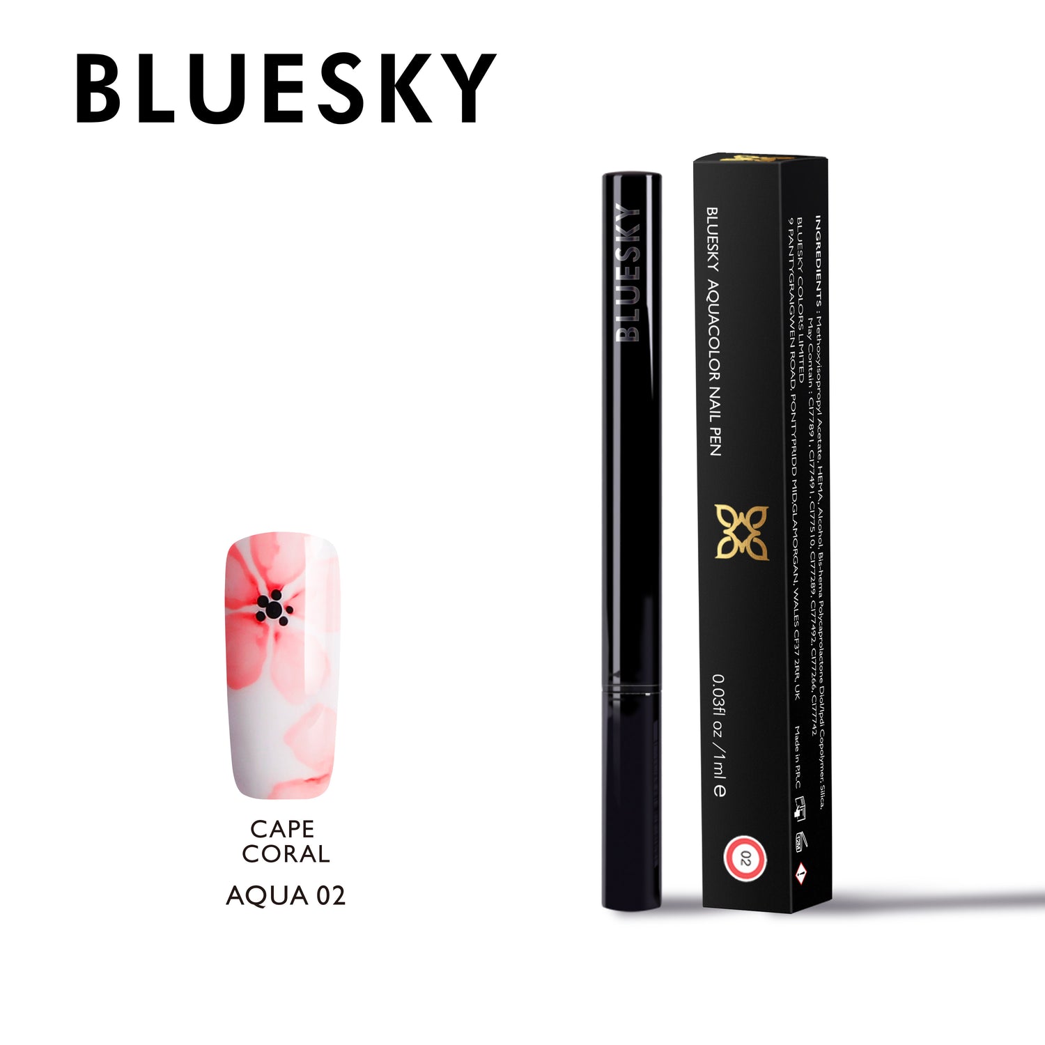 Bluesky AquaColor Watercolor pen, Cape Coral